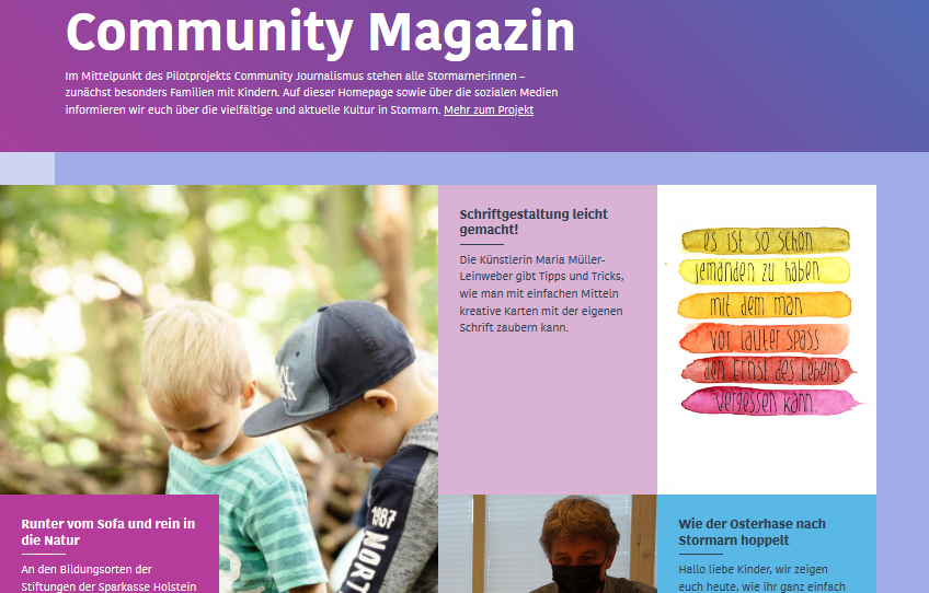 Start des Community-Magazins